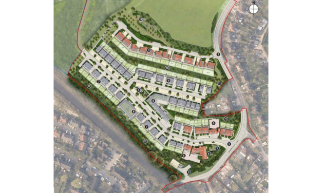New 604-home scheme submitted for Gomm Valley