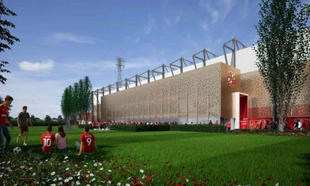 Architect unveils first images of Swindon Town redevelopment
