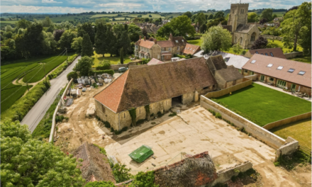 Rare opportunity to acquire historic Grade II-listed barn for development