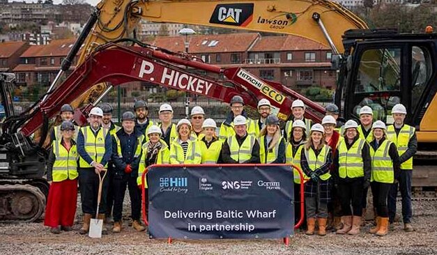 166-home scheme in Bristol breaks ground