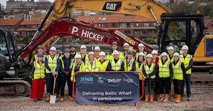 166-home scheme in Bristol breaks ground