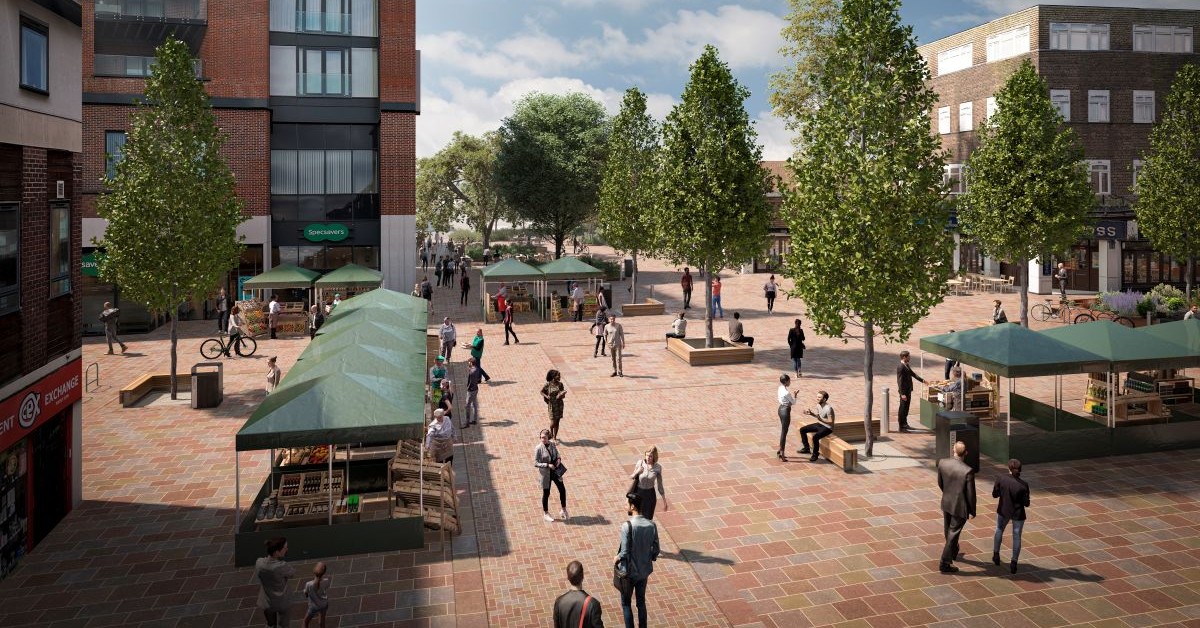 Horsham revises plans for Bisphoric area