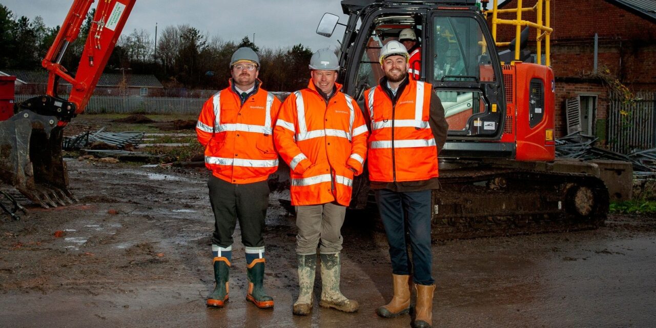 Construction underway at former Gloucester rail depot