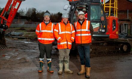 Construction underway at former Gloucester rail depot
