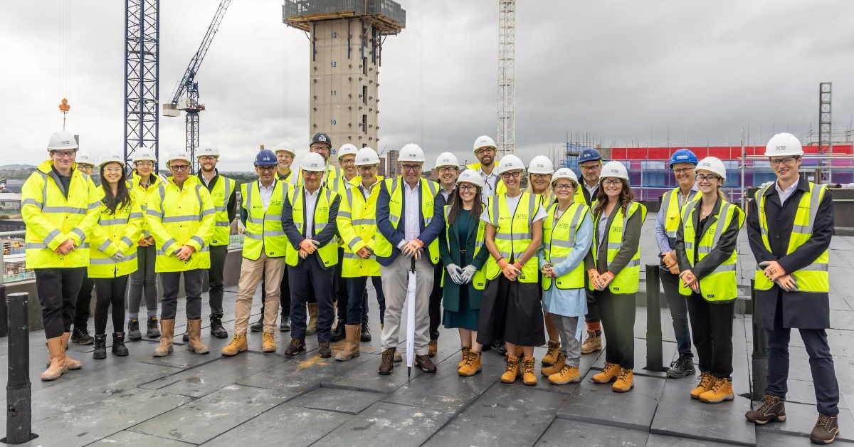 Brent Cross Town celebrates topping out