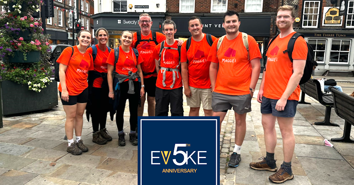 Evoke Transport marks five years with a 20-mile charity hike