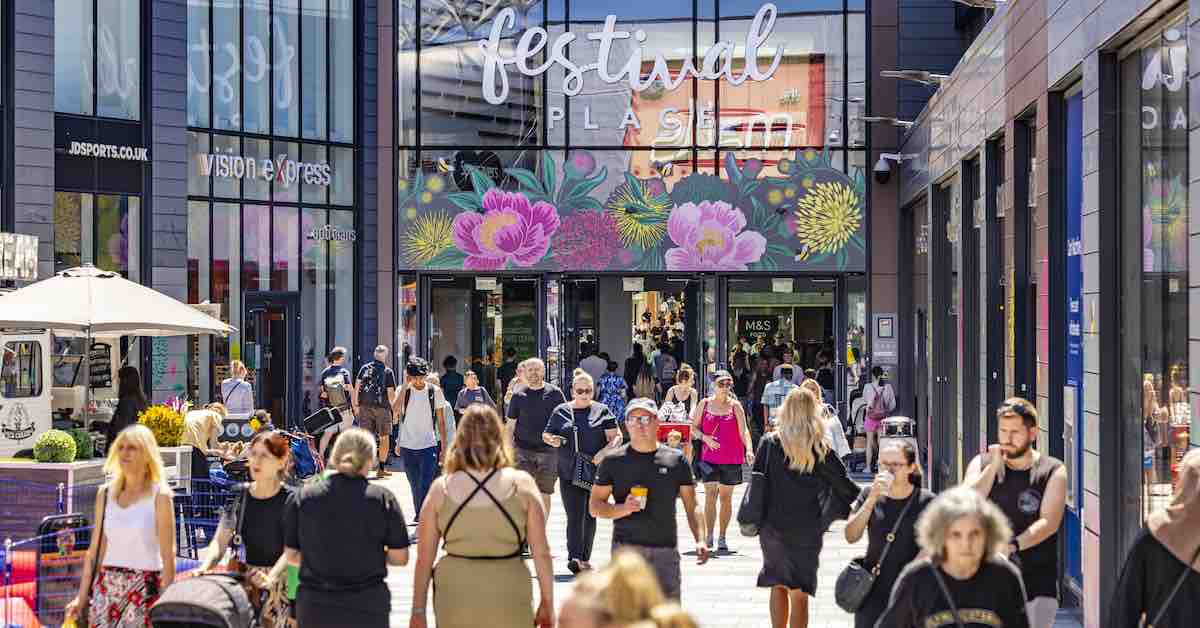 Festival Place up for sale with Savills