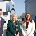 New eHGV charging hub at Port of Tilbury