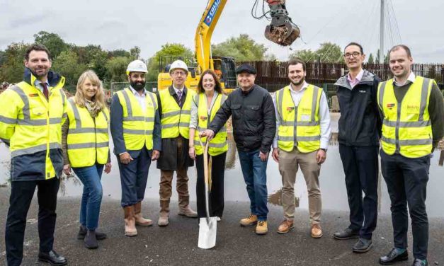 Groundbreaking held at SSE site in Vastern Road, Reading