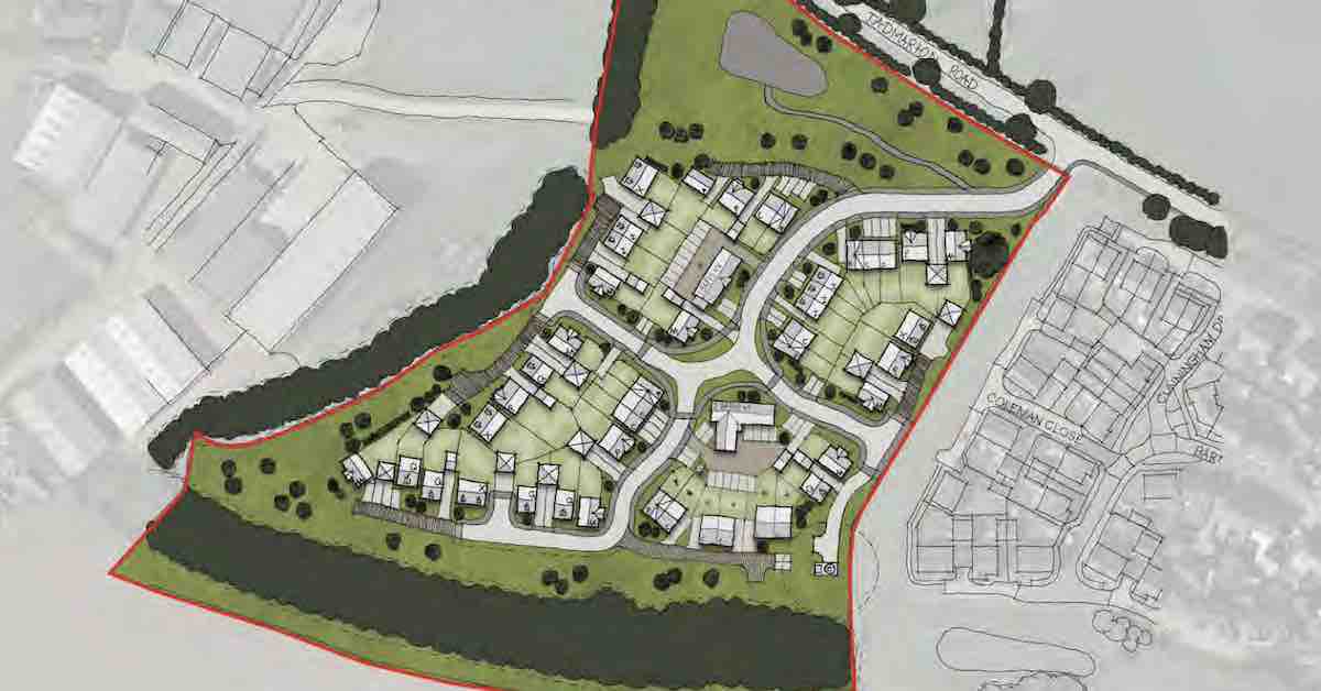 Gladman resubmits plans for 60 homes at Bloxham