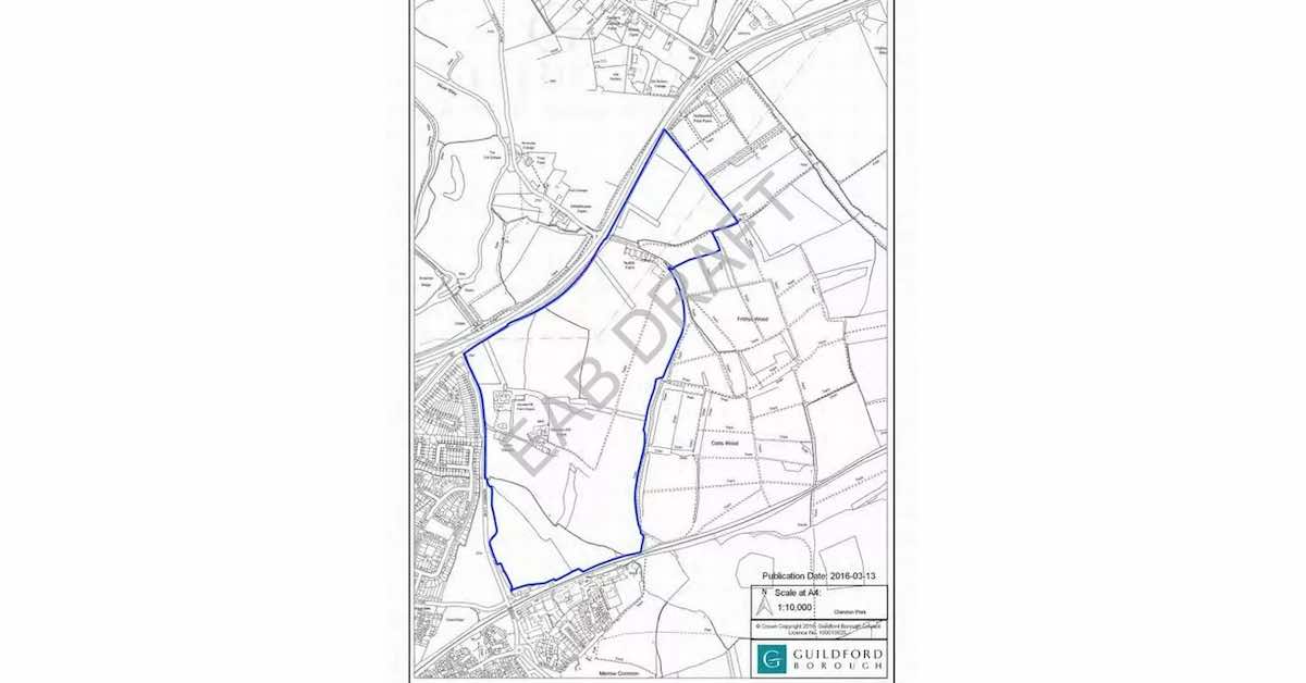 1,800-home development for Guildford