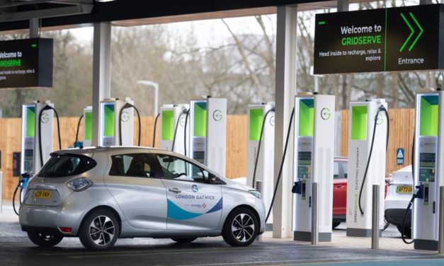 Gatwick has Europe’s first dedicated EV charging zone