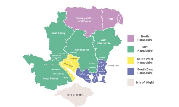 New unitary to replace Hart, Rushmoor and Basingstoke councils