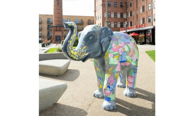 Berkeley Homes development temporarily hosts art for fundraising event