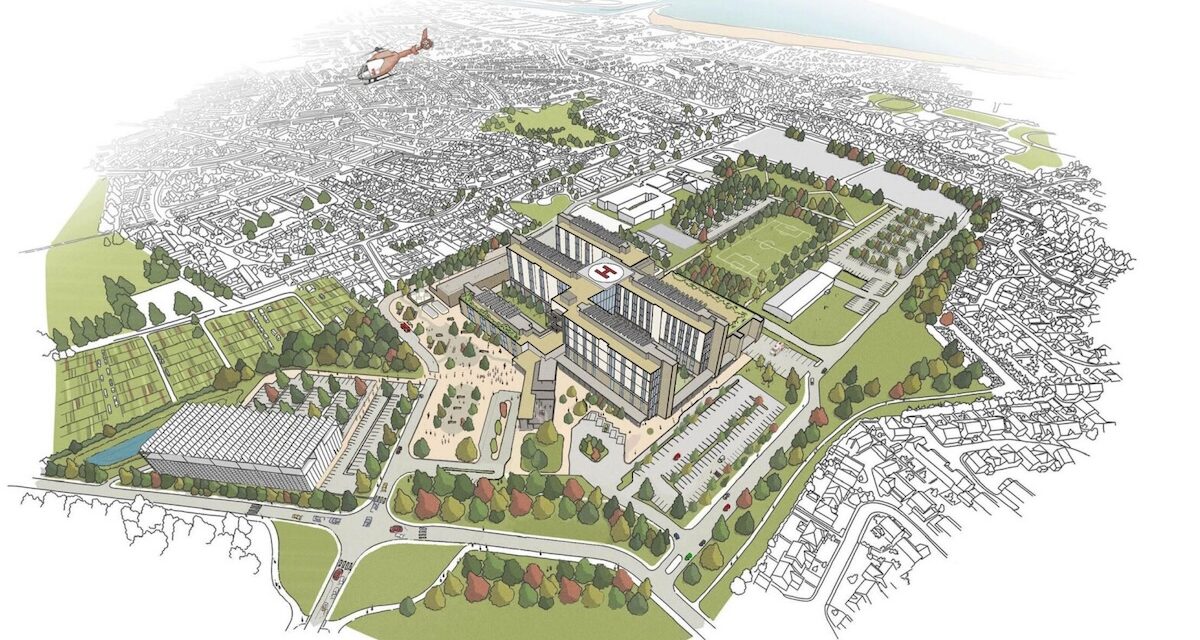 Plans submitted for new James Paget University Hospital