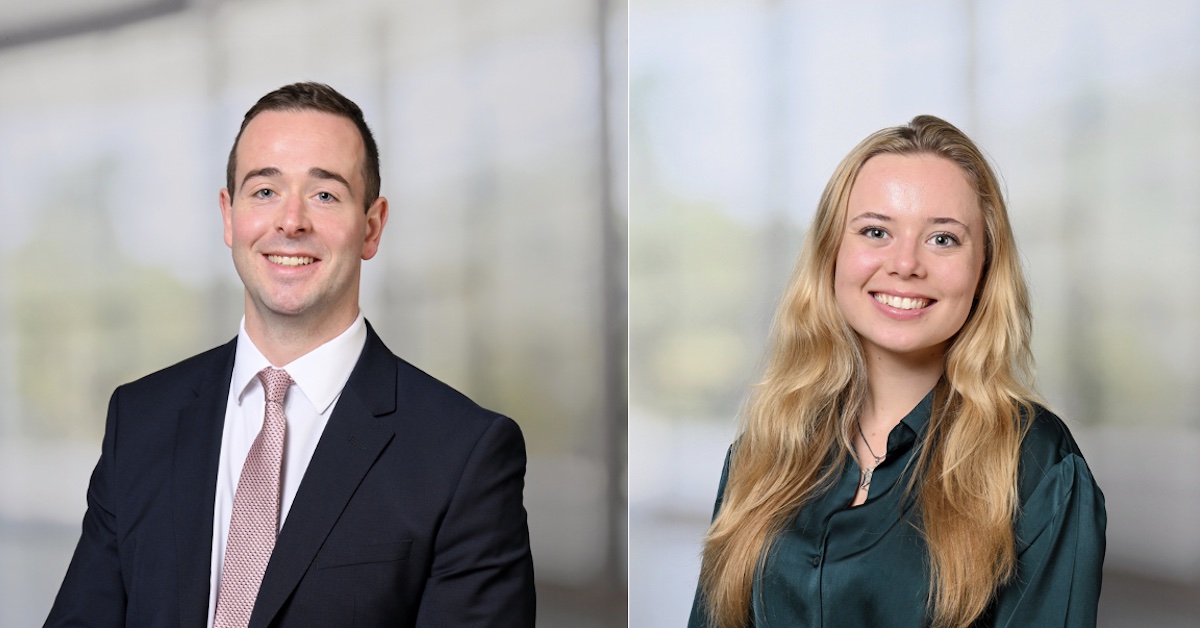 Joe Freeth and Pippa Kearns take key roles in Savills’ residential sales team in Harpenden