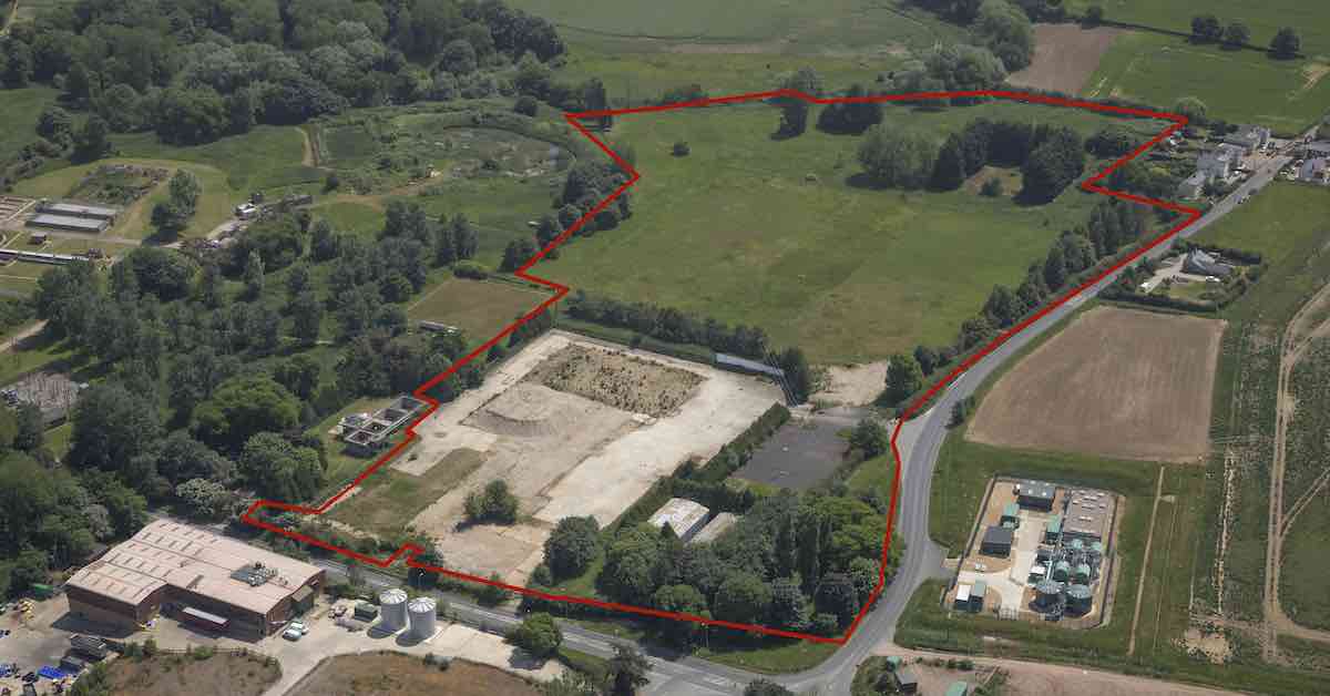 Land for sale next to business park