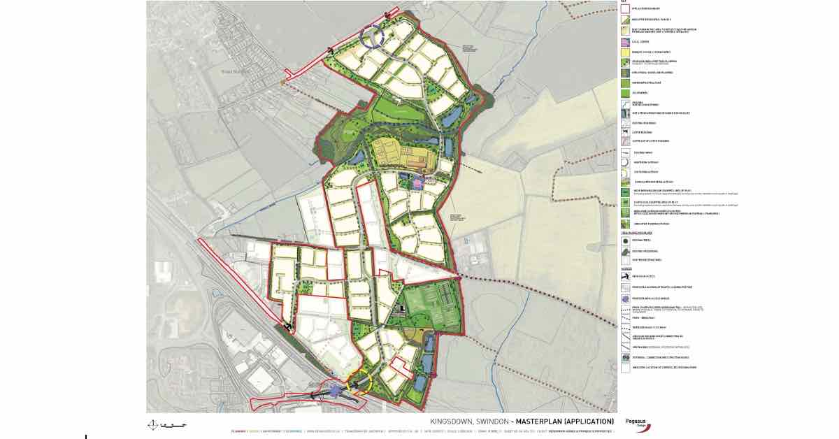 Approval for 1,552-home Swindon development