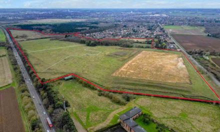 Land sold to Barratt Homes for 574 properties