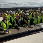 Highest point of construction completed at Mill Yard