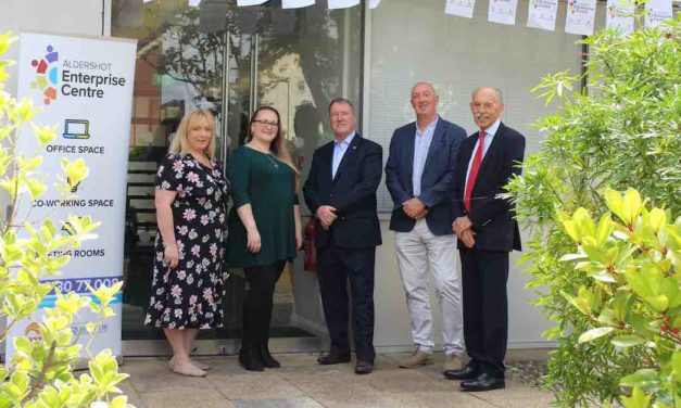 New Aldershot Enterprise Centre opens