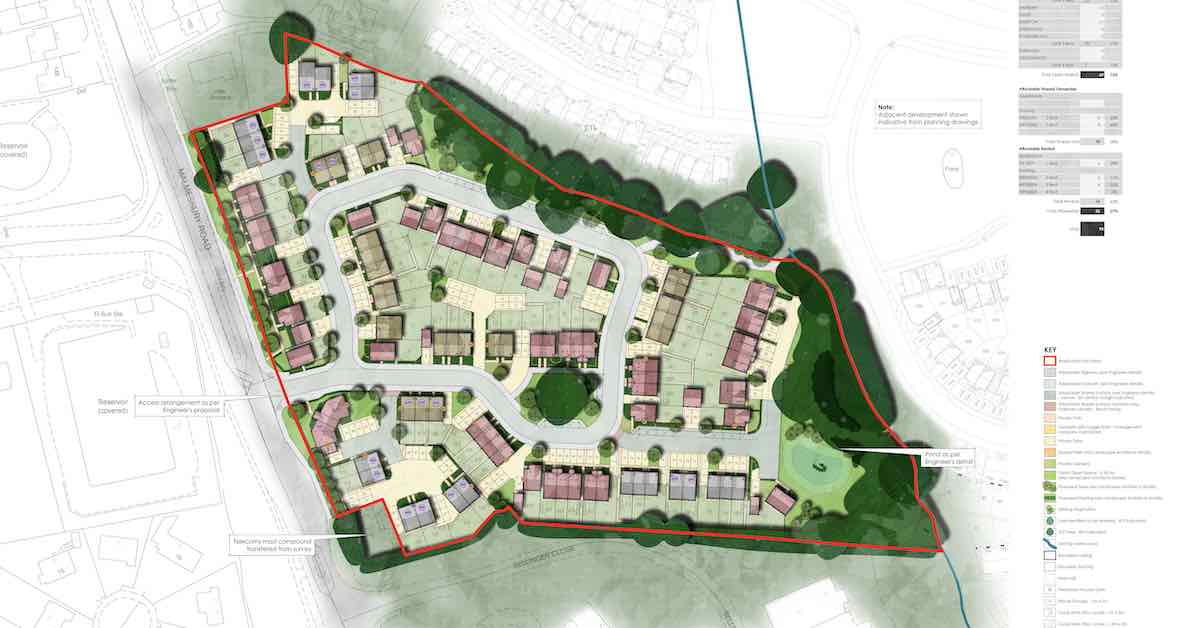 Approval for 95 homes in Wiltshire
