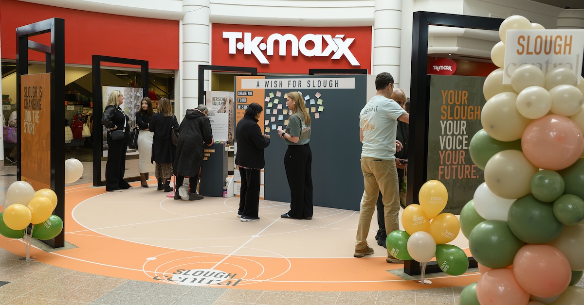 Queensmere centre, Slough closed for regeneration