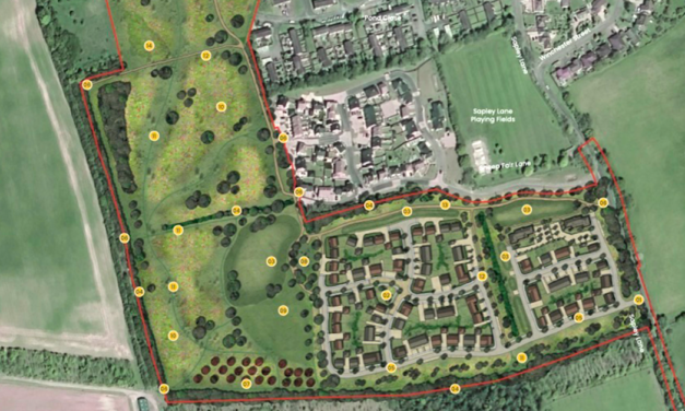 Bargate submits 130-home plan for Overton