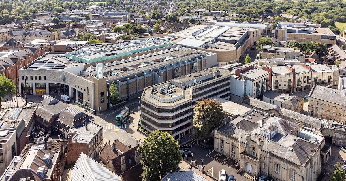 County council offices marketed with Savills