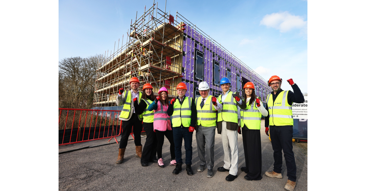 Oxford Trust’s Aspen Building reaches structural completion