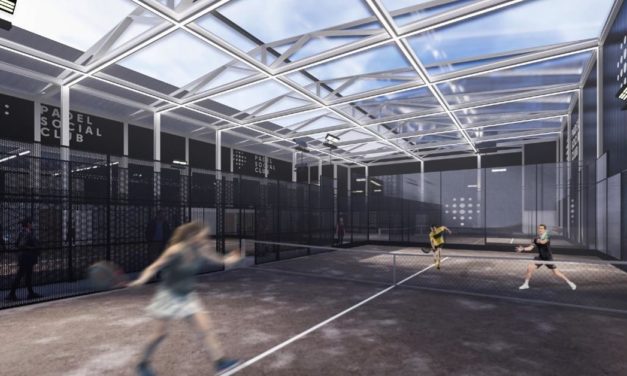 Padel boom replaces car park top level