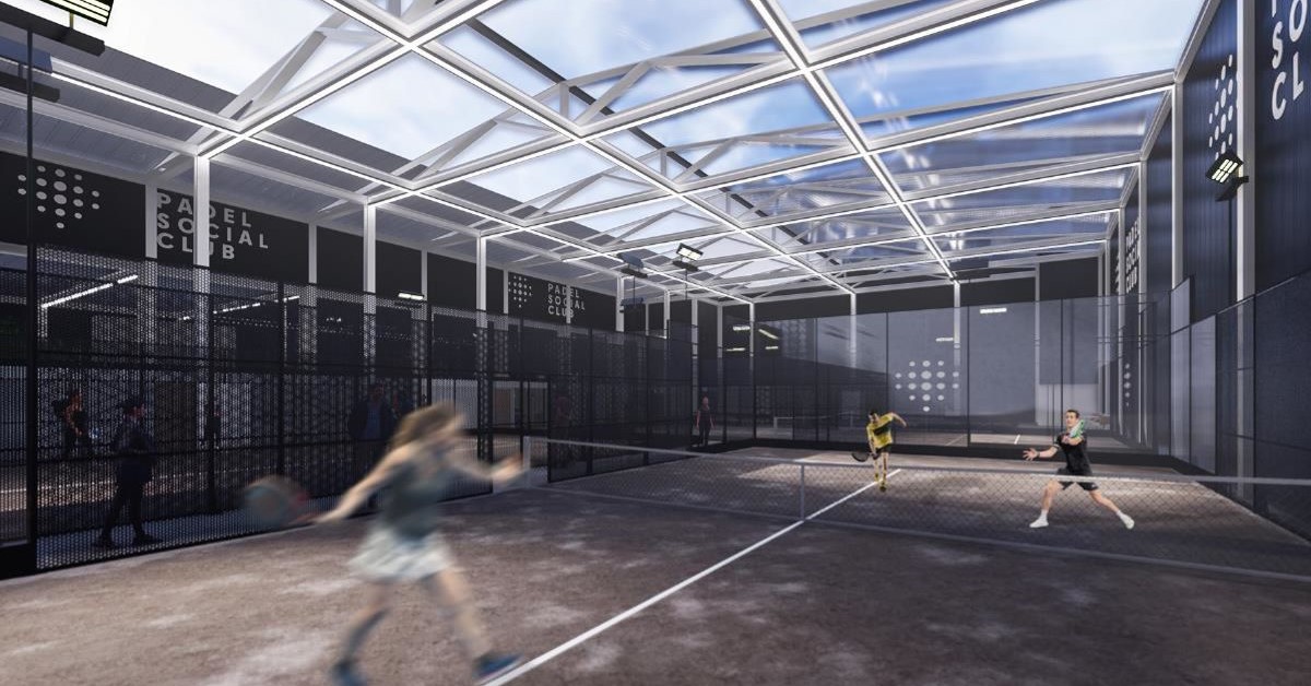 Padel boom replaces car park top level