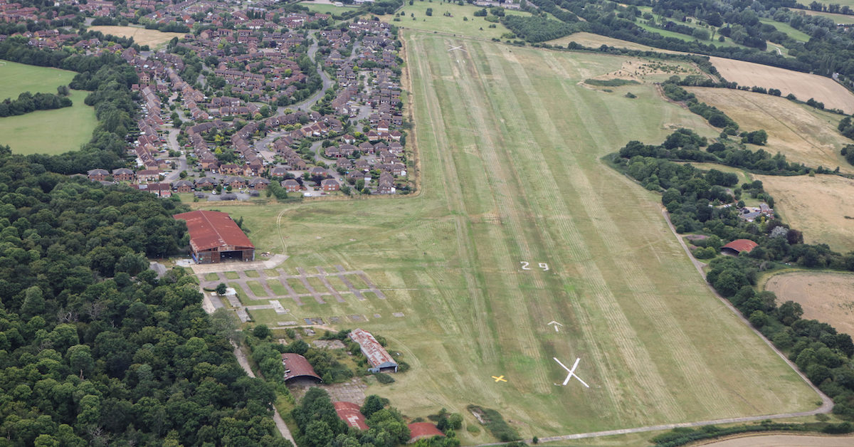 Homes England seeks development partner for Panshanger Aerodrome