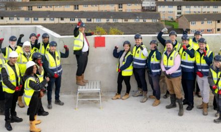 Topping out at Southall’s Golf Links Estate