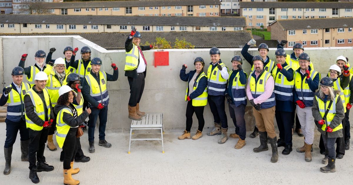 Topping out at Southall’s Golf Links Estate