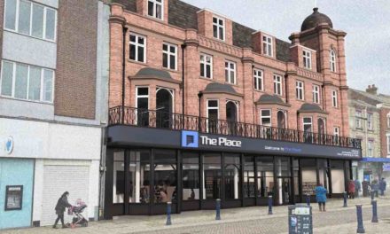 Topping out reached at The Place, Great Yarmouth