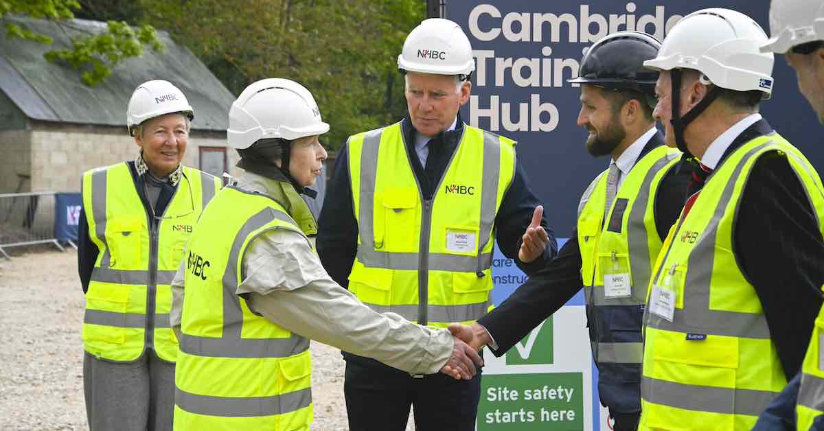 New skills hub opened by Princess Anne