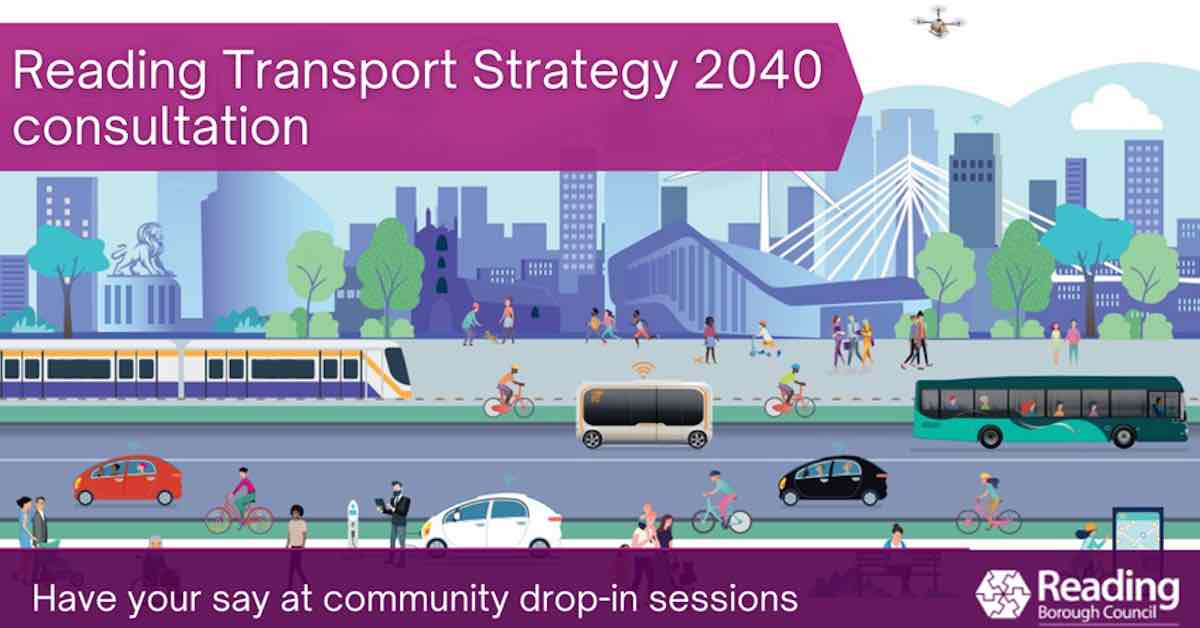 Drop-in sessions on long-term transport vision for Reading