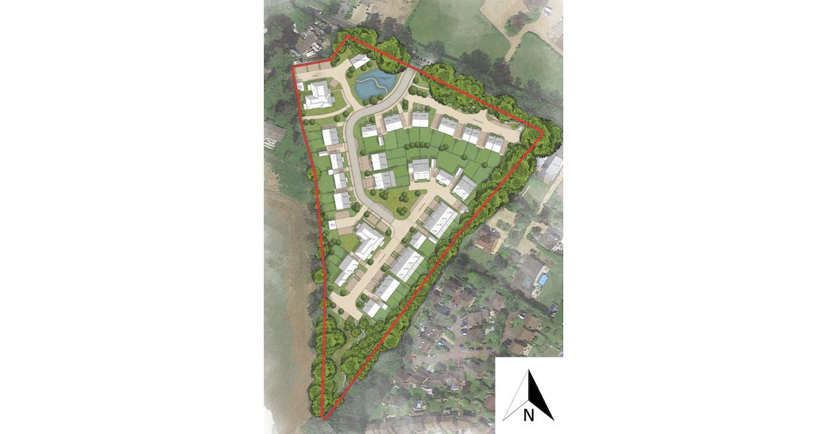 60 homes planned for Wokingham site