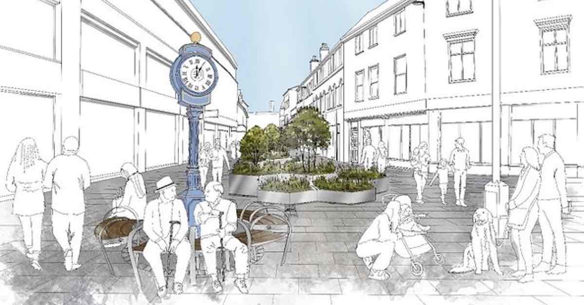 Work starts on £3.1m town centre improvements