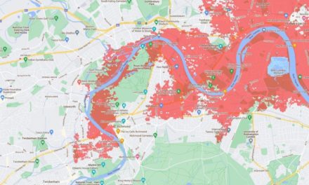 Climate Central map shows flooding risk in West London by 2030